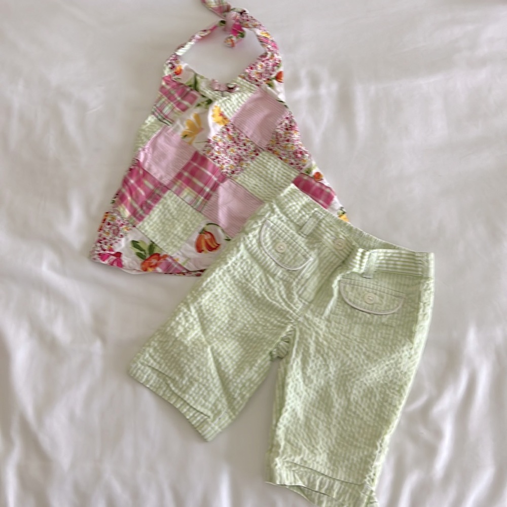 Matching summer outfit from Janie & Jack